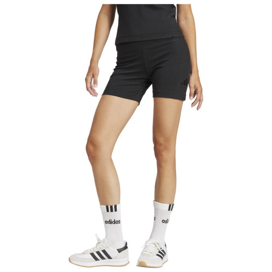 Adidas Γυναικείο σορτς-κολάν All SZN Rib High-Waist Bike Shorts